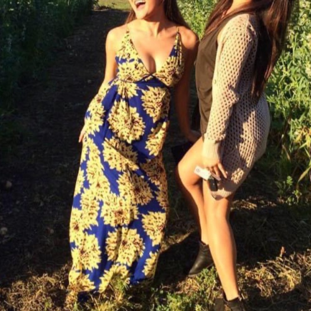 LuLu’s Maxi Floral Dress